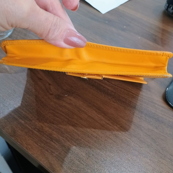 Vintage Dior Vibrant Yellow Clutch - Picture 9 of 15